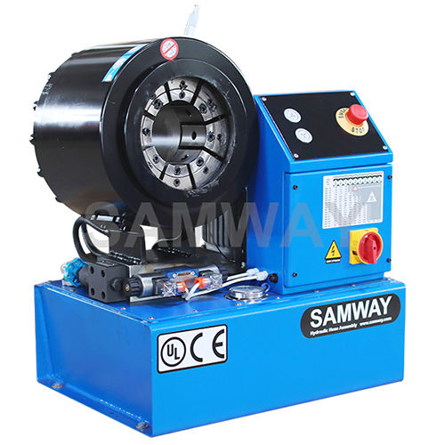 Pressa crimpatrice per tubi flessibili idraulici - S76 - WUXI SAMWAY CO.,LTD - interamente automatica / idraulica