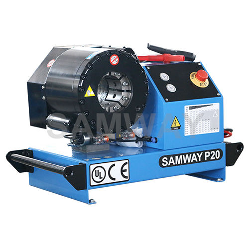 Pressa crimpatrice per tubi flessibili idraulici - P20CS - WUXI SAMWAY CO.,LTD - automatica / elettroidraulica / compatta