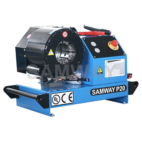 Pressa crimpatrice per tubi flessibili idraulici - P20X - WUXI SAMWAY CO.,LTD - automatica / elettroidraulica / compatta