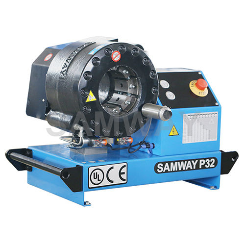 Pressa crimpatrice per tubi flessibili idraulici - P32X - WUXI SAMWAY CO.,LTD - automatica / elettroidraulica / compatta