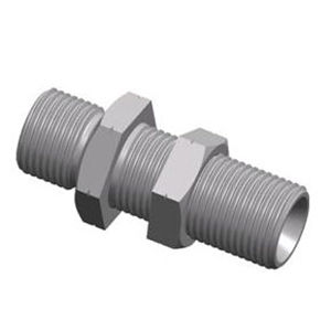 Raccordo orizzontale - S6B-LN series  - WUXI SAMWAY CO.,LTD - idraulico / filettato / maschio