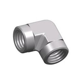 Raccordo idraulico - S7B9 series  - WUXI SAMWAY CO.,LTD - filettato / gomito a 90° / femmina-femmina