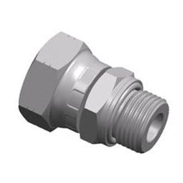 Raccordo maschio-femmina - S2HJ JIC series  - WUXI SAMWAY CO.,LTD - idraulico / filettato / filettato