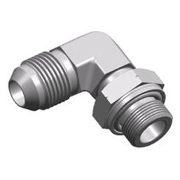 Raccordo idraulico - S1JG9-OG JIC series  - WUXI SAMWAY CO.,LTD - filettato / gomito a 90° / maschio-maschio