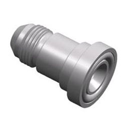 Raccordo di tipo diritto - S1JFL JIC series  - WUXI SAMWAY CO.,LTD - idraulico / filettato / con flangia