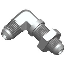 Raccordo maschio-maschio - S6J9-LN JIC series - WUXI SAMWAY CO.,LTD - idraulico / filettato / gomito a 90°