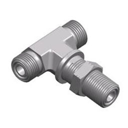 Raccordo passaparete - SAF6FF-LN JIC series  - WUXI SAMWAY CO.,LTD - idraulico / filettato / a T