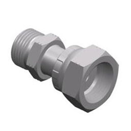 Raccordo maschio-femmina - S2F JIC series  - WUXI SAMWAY CO.,LTD - idraulico / filettato / filettato