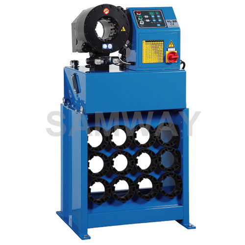 Pressa crimpatrice per tubi flessibili - YL20S - WUXI SAMWAY CO.,LTD - automatica / idraulica / a pedale