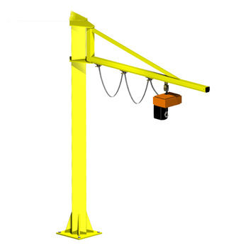 Gru a bandiera a muro - BZ - Nucleon (Xinxiang) Crane Co., Ltd. - di sollevamento / rotativa / tirantata
