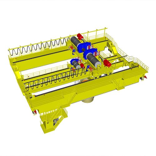Carroponte bitrave - YZ - Nucleon (Xinxiang) Crane Co., Ltd. - con sistema di sollevamento leggero / per uso prolungato / per sollevamento metalli fusi
