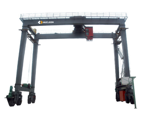 Gru a cavalletto gommata - RTG - Nucleon (Xinxiang) Crane Co., Ltd. - per container / bitrave / per carichi pesanti