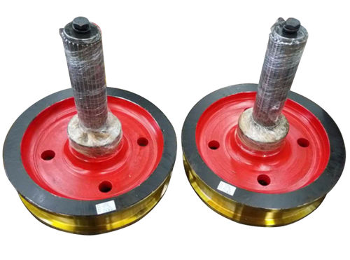 Ruota in ghisa - Nucleon (Xinxiang) Crane Co., Ltd. - per carichi pesanti / per carrello / a bassa rumorosità