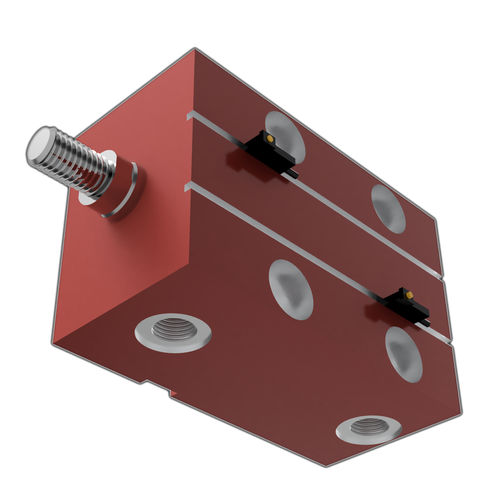 Cilindro a blocco - VBM series - HPS International - idraulico / a pistone / a doppio effetto