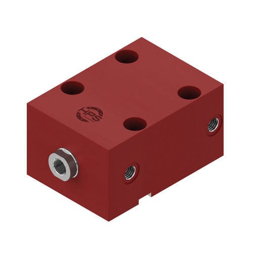 Cilindro a blocco - V72 Series - HPS International - idraulico / con gambo filettato / a pistone