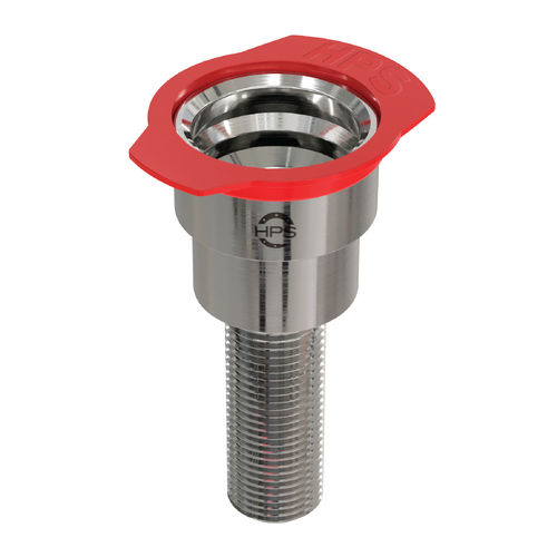 Raccordo idraulico - HPS International - a bicchiere / filettato / in ottone nichelato