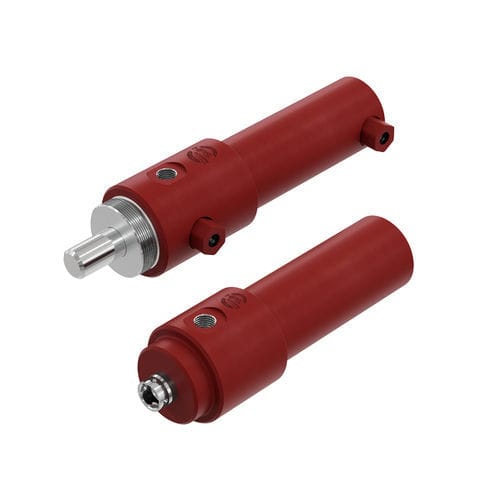 Cilindro rotondo - HM125 series - HPS International - idraulico / a doppio stelo / a pistone
