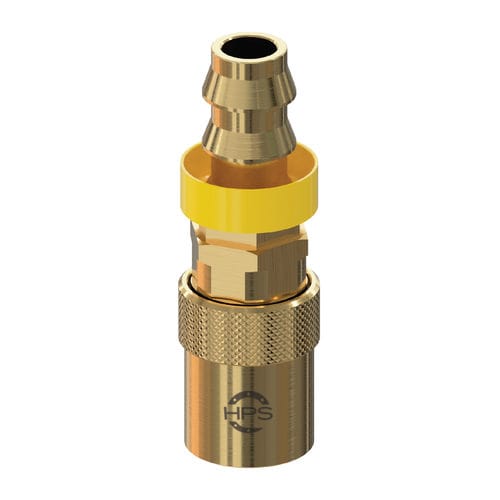 Raccordo a bicchiere - HPS International - idraulico / di ottone / per tubo push-to-lock