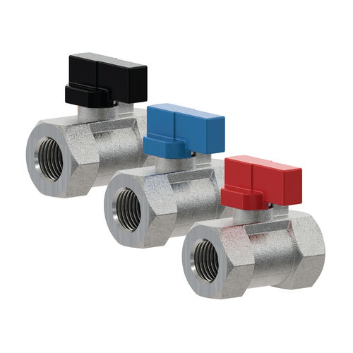Rubinetto mini - HPS International - con volante / femmina-femmina / 1/4"