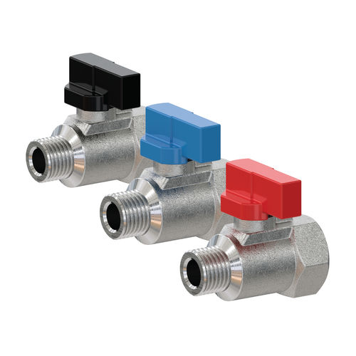 Rubinetto mini - HPS International - con volante / maschio-femmina / 1/4"