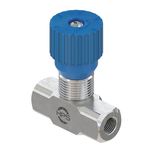 Valvola per controllo di flusso - HPS International - a otturatore / con volante / femmina