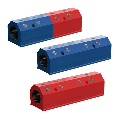 Manifold per acqua - HPAC– 2” - HPS International - multicanale / in alluminio / idraulico