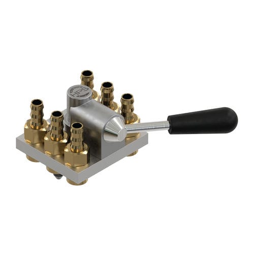 Multi-raccordo idraulico - 25 series - HPS International - rapido / per acqua / 6-raccordi