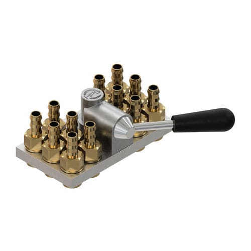 Multi-raccordo idraulico - 25 series - HPS International - rapido / per acqua / 12-raccordi