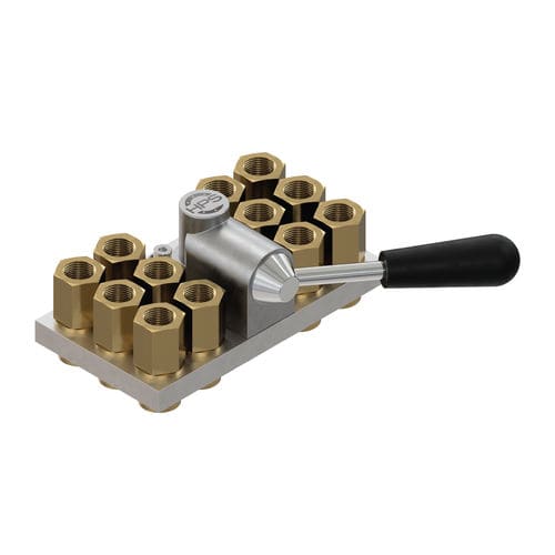 Multi-raccordo idraulico - 25 series - HPS International - filettato / per acqua / 12-raccordi