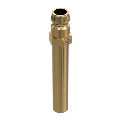 Nipplo di estensione - HPS International - in ottone / dritto / esagonale