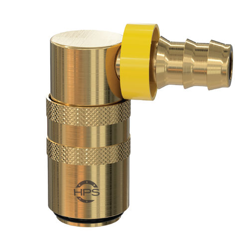 Raccordo idraulico - HPS International - rapido / a bicchiere / gomito a 90°