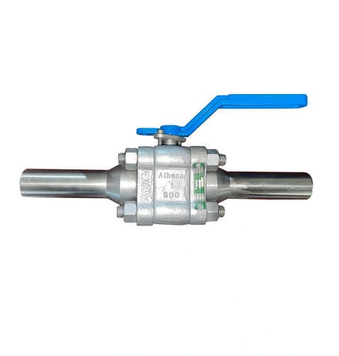 Valvola a sfera flottante - Athena Engineering S.r.l. - a leva / a comando pneumatico / di arresto