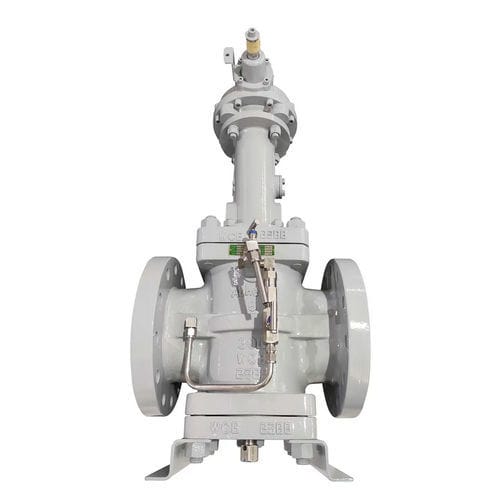 Valvola a otturatore - Athena Engineering S.r.l. - con volante / pneumatica / per prodotti chimici