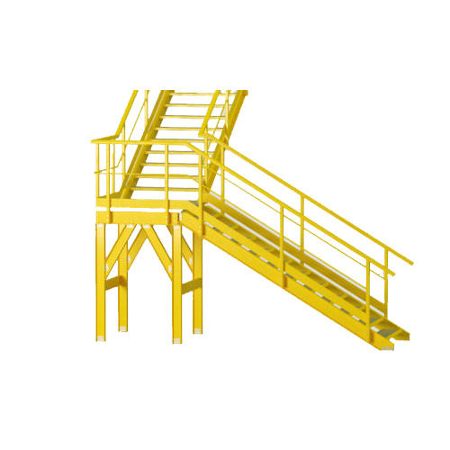 Scala da esterno - S - P-TREX - in PRFV / riciclabile