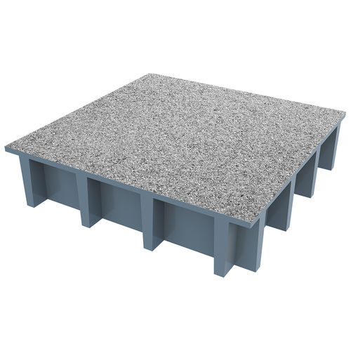 Grigliato in composito - GC series - P-TREX - a superficie coperta / antiscivolo / industriale