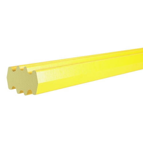 Profilo in poliestere rinforzato con fibra di vetro - PBR series - P-TREX - con scanalature / ad uso industriale / pultruso