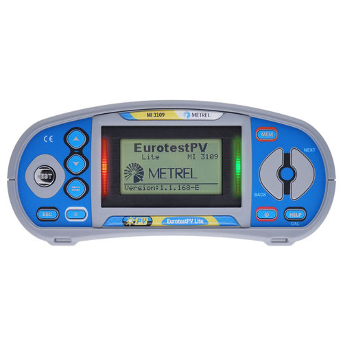 Tester di tensione - MI 3109 EurotestPV Lite - METREL - di isolamento / di continuità / potenza
