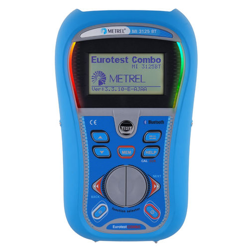 Tester di tensione - MI 3125 BT EurotestCOMBO - METREL - di continuità / della resistenza di isolamento / di sequenza di fasi