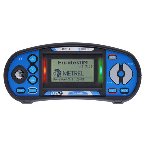 Tester di tensione - MI 3110 EurotestIM  - METREL - di corrente di fuga / di sequenza di fasi / di impedenza