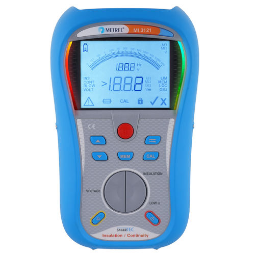 Tester di tensione - MI 3121 SMARTEC - METREL - di isolamento / di continuità / della resistenza e della continuità di isolamento