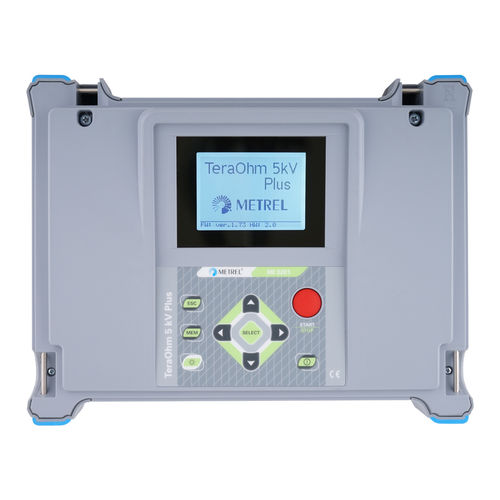 Tester per alta tensione - MI 3201 TeraOhm 5 kV Plus - METREL - di isolamento / della resistenza di isolamento / di capacità