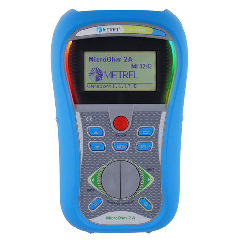 Microohmmetro digitale - MI 3242 MicroOhm 2A - METREL - portatile / con bassa resistenza / 4 cavi