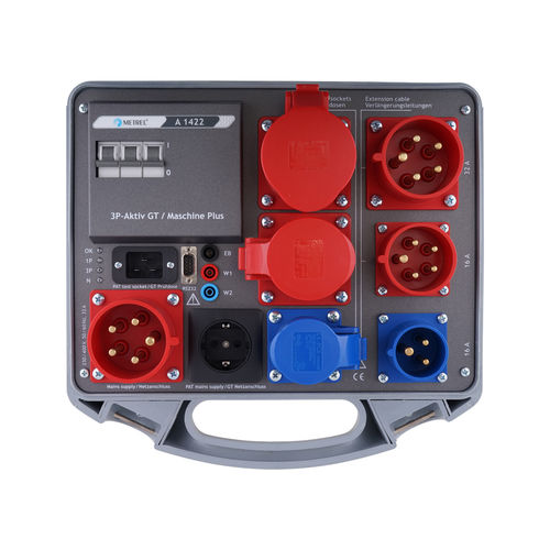 Tester di corrente di fuga - A 1422 Active 3-phase Adapter Plus - METREL - RCD / per elettrodomestici / per attrezzature elettriche
