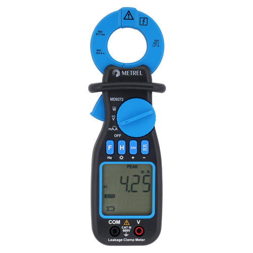 Multimetro a pinza TRMS - MD 9272 - METREL - digitale / portatile / 600 V