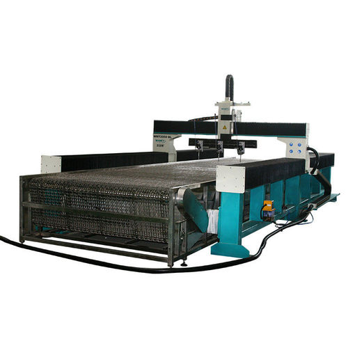 Macchina da taglio a getto d'acqua - WMT2060-AL - Shandong Wami CNC Technology Co., Ltd. - CNC / servocomandata / a portale alto