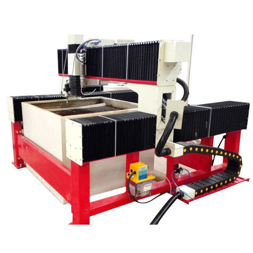 Macchina da taglio a getto d'acqua - WMT1313-AL - Shandong Wami CNC Technology Co., Ltd. - per vetro / CNC / servocomandata