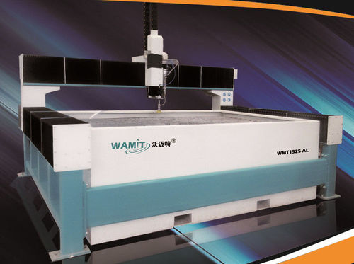 Macchina da taglio a getto d'acqua - WMT1530-AL - Shandong Wami CNC Technology Co., Ltd. - per rame / di lastre / servocomandata