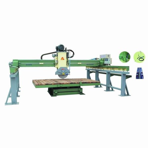 Macchina da taglio a lama rotativa - HQJ320X200 - Shandong Wami CNC Technology Co., Ltd. - per granito / per marmo / di lastre