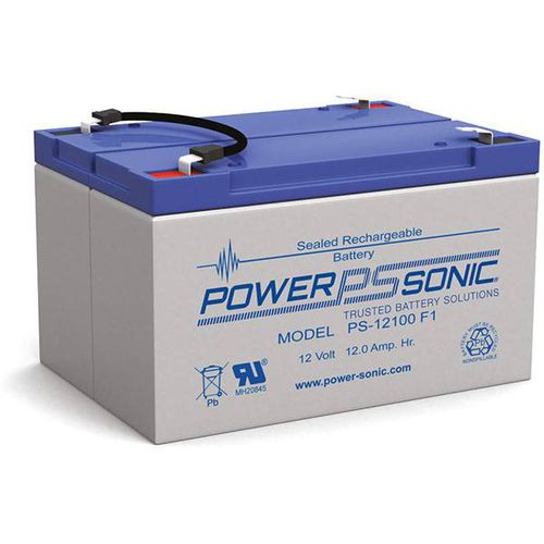 Batteria VRLA - PS-12100 - Power-Sonic - rettangolare / 12 V / per UPS