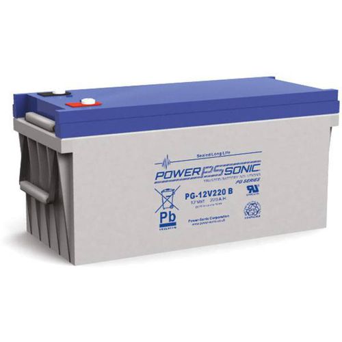 Batteria VRLA - PG-12V220 - Power-Sonic - rettangolare / 12 V / per UPS